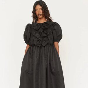 Lazy Oaf LO Disco Bow Dress L - Small Wear & Tear